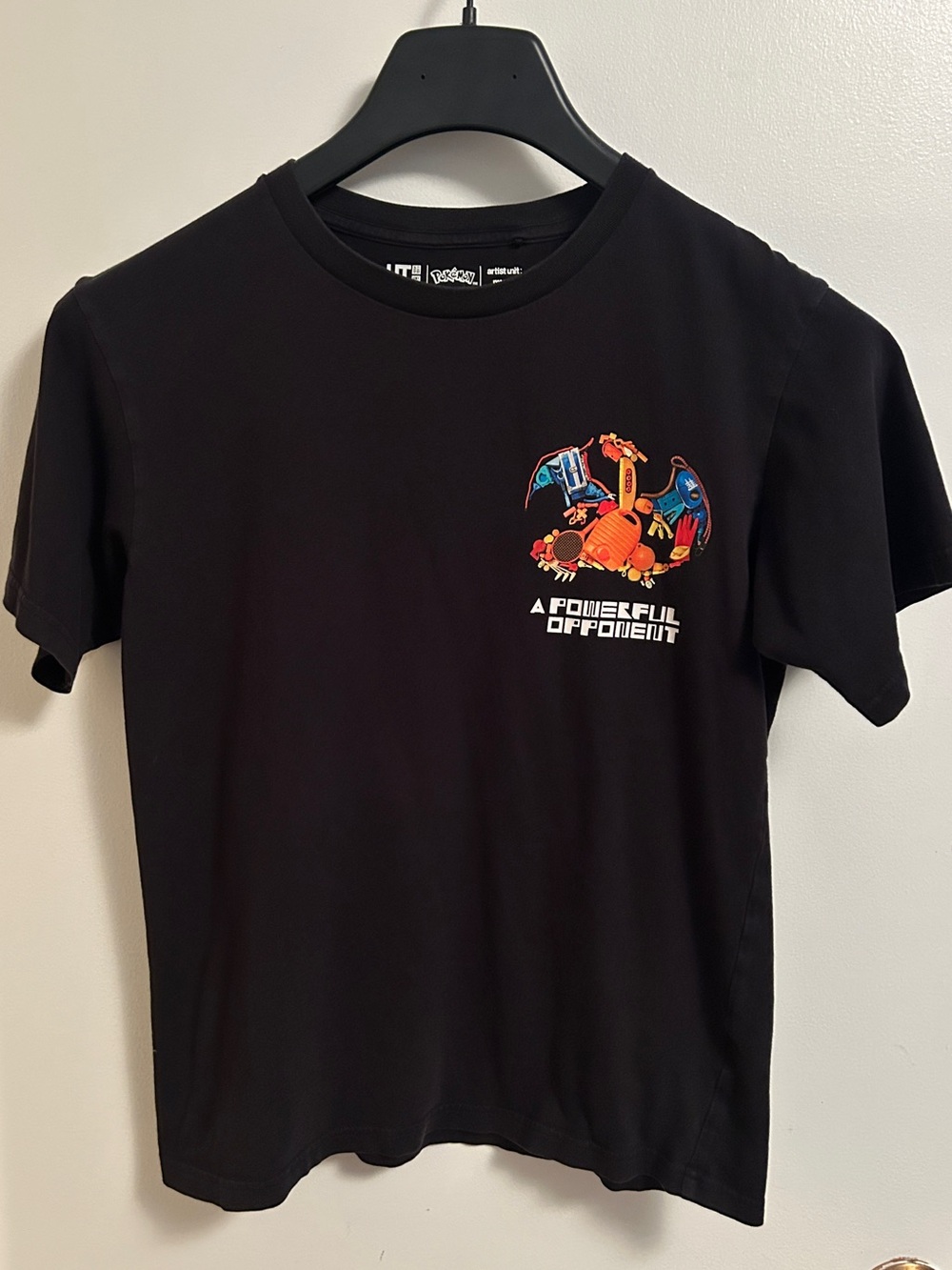 UNIQLO Pokémon Black Graphic Crewneck T-Shirt